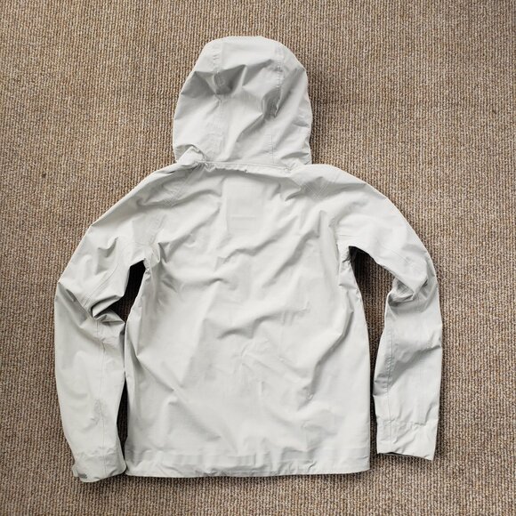 Descente Allterrain Hard Shell Jacket "Creas" Men's Small White - Grey - Picture 3 of 14